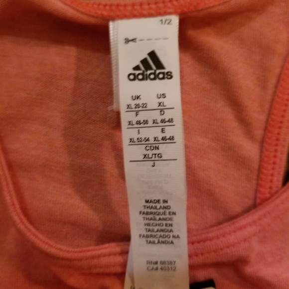Adidas Performance Open Back Tank - Picture 5 of 7